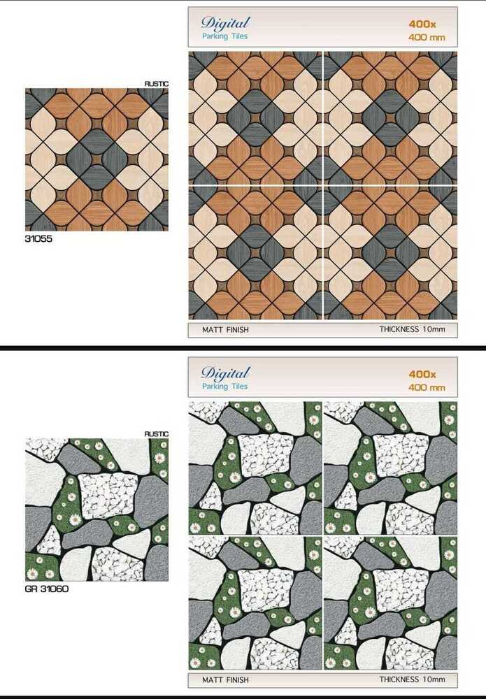 Vitrified Parking Tiles