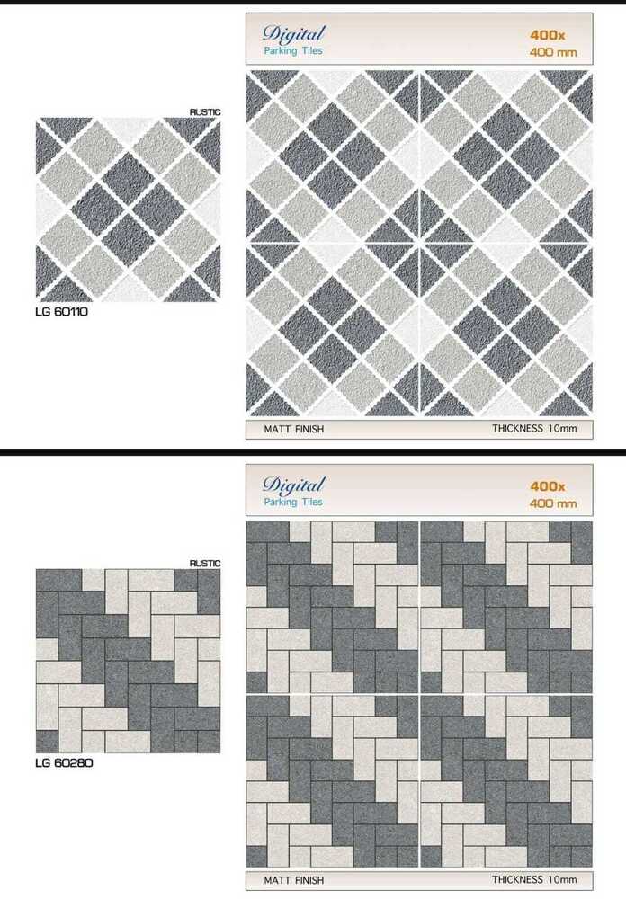 Vitrified Parking Tiles