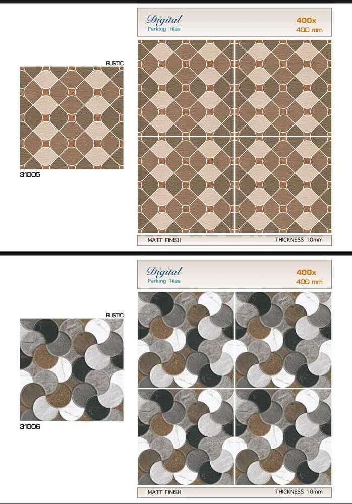 VITRIFIED PARKING TILES