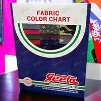 Fabric Shade Card Folder - Color: Multi Color