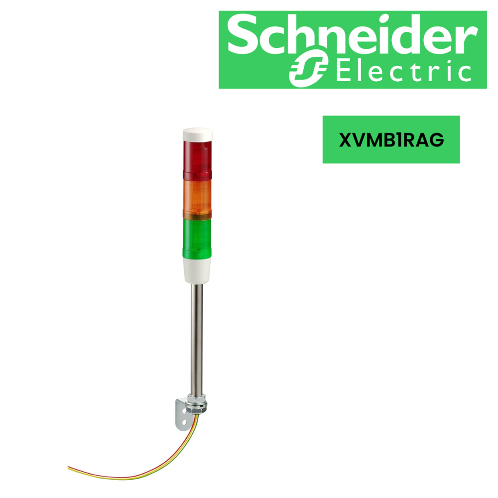 Xvmb1rag-indicator Bank Without Buzzer + 3 Illuminated Units - Height: 5.500 Cm Millimeter (Mm)