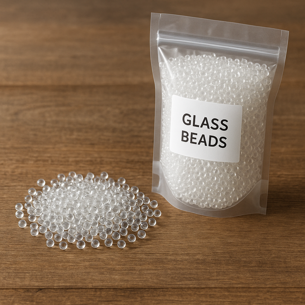 Glass Beads - Soda Lime Glass, 0.2mm to 25mm, Clear & Colored Options | High Durability, Non-Reactive, Ideal for Crafts & Industrial Use