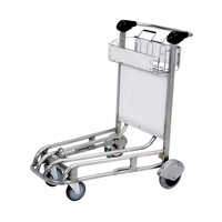 Hand Brake Airport Luggage Baggage Trolley Three Wheel Airport Passenger Luggage - Feature: High Quality