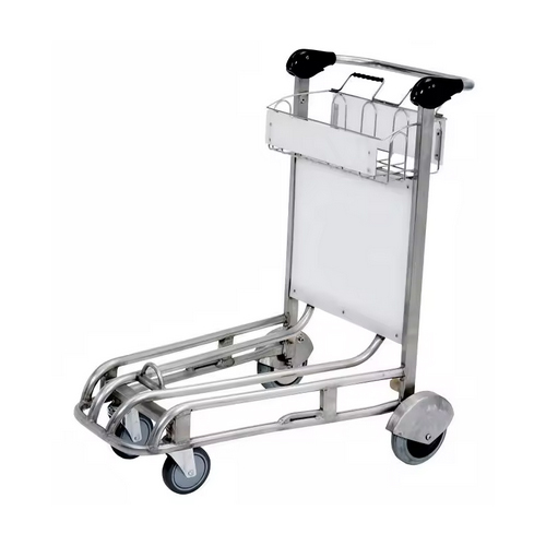 Airport Passenger Hand Cart Aluminum Luggage Trolley