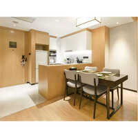 Custom Bedroom Furniture Sets Dubai Hotel Good Quality Wooden Sizes Wood Solid - Color: Brown / White