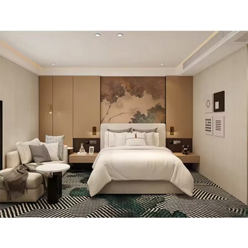 Hotel Custom King Size Bedroom Furniture Modern MDF 3 4 5 Star Hotel Bedroom Furniture