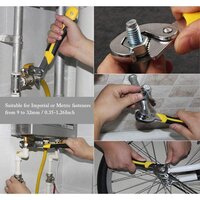 Snap and grip Adjustable Wrench