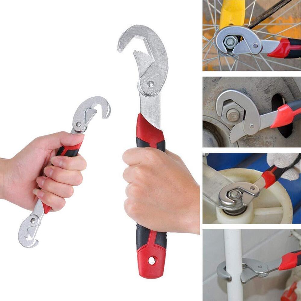 Snap And Grip Adjustable Wrench - Material: Iron