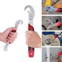 Snap and grip Adjustable Wrench