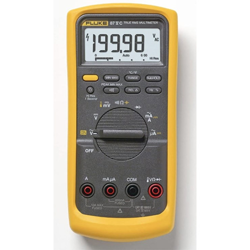 Fluke Multimeter - Color: Yellow