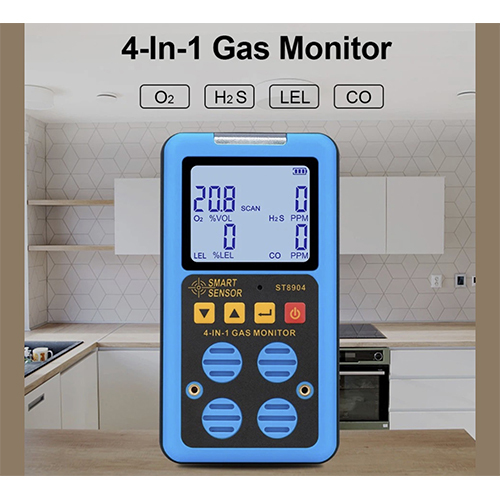 Gas Monitor - Color: Blue