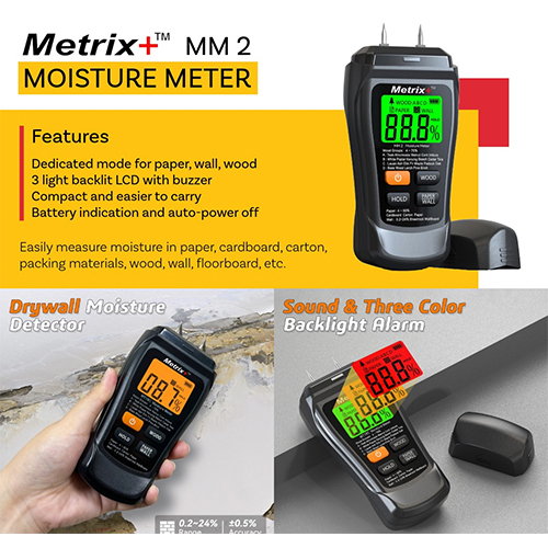 Metrix Moisture Meter - Color: Multicolor