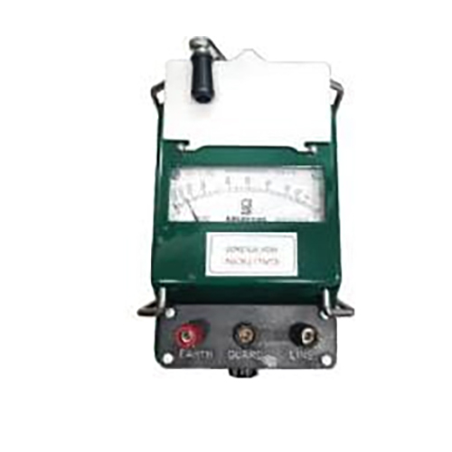 Waco Hand Driven Insulation Tester - Color: Green