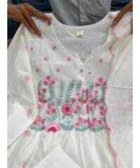 Mul Mul Cotton Kurti