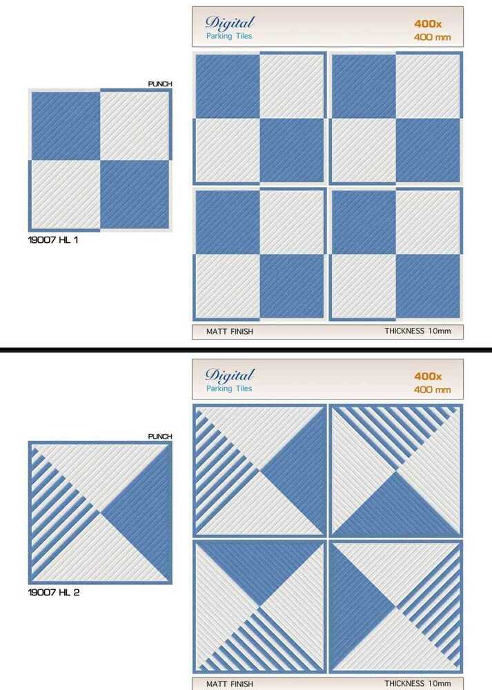 Ceramic Parking Tiles