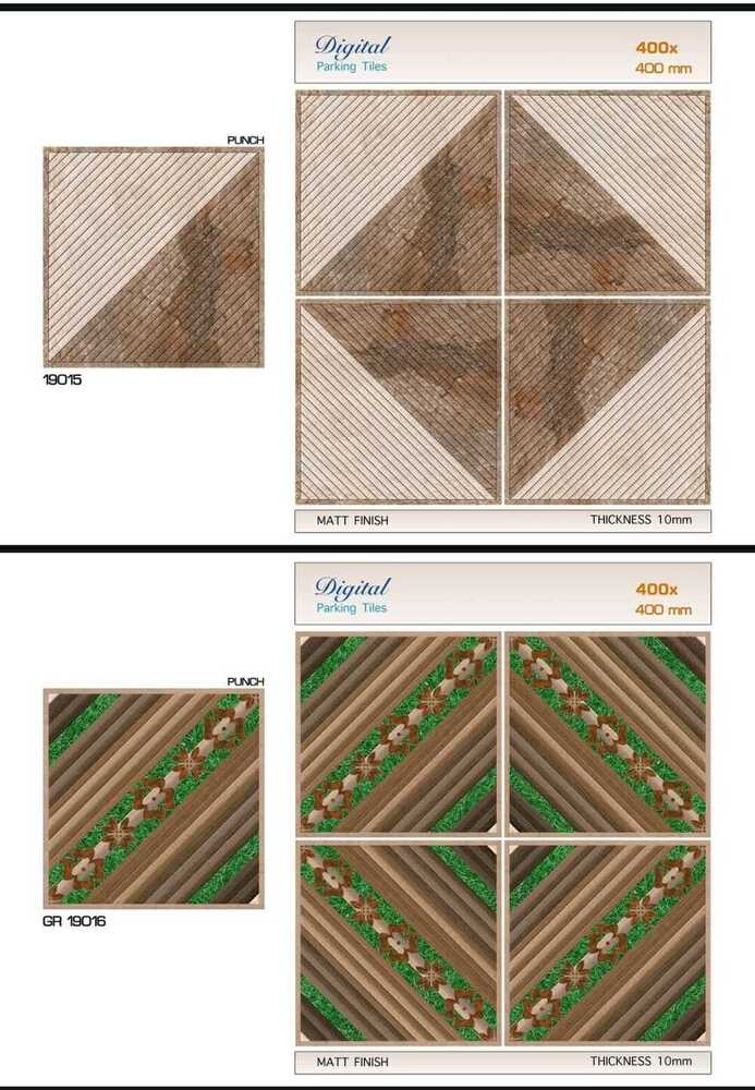 Ceramic Parking Tiles