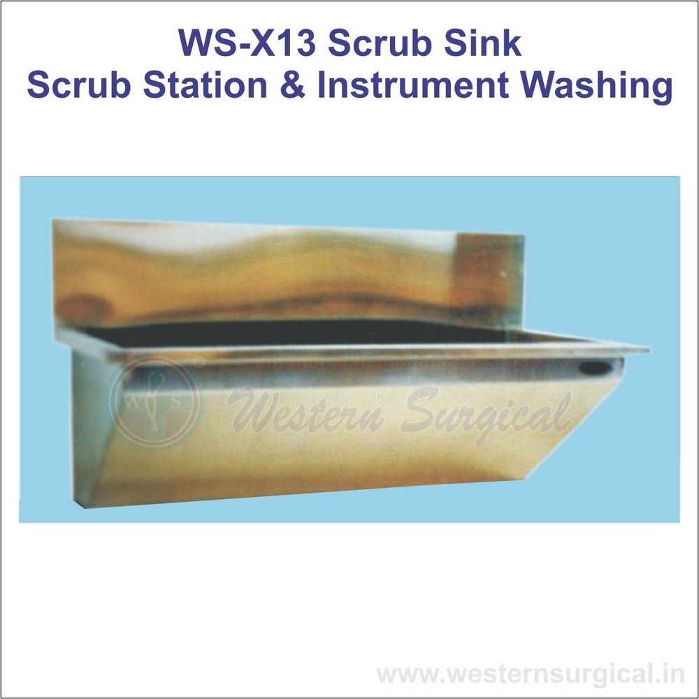 WS-X13 Scrub Sink Scrub Station & Instrument Washing