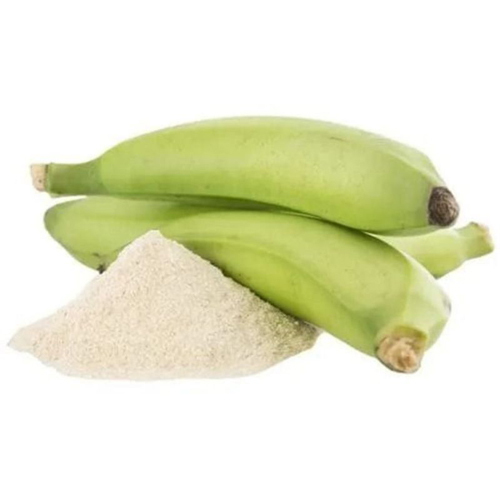 Organic Dried Banana Powder - Color: Yellowish White