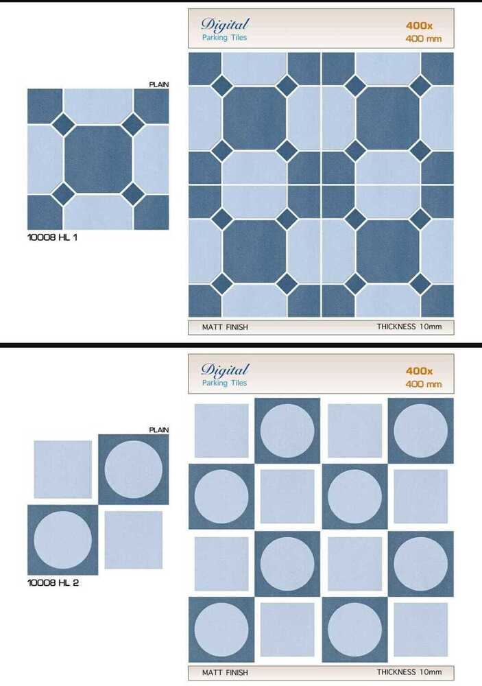 MATT FINISH PARKING TILES