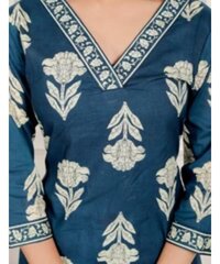 Pure Cotton Kurti & Pant with Dupatta