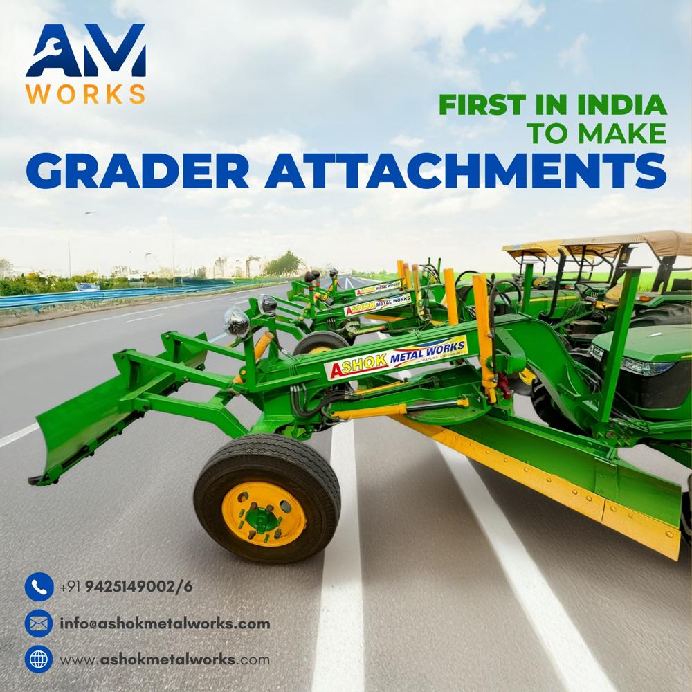 Single Pin Mounted Grader Attachment