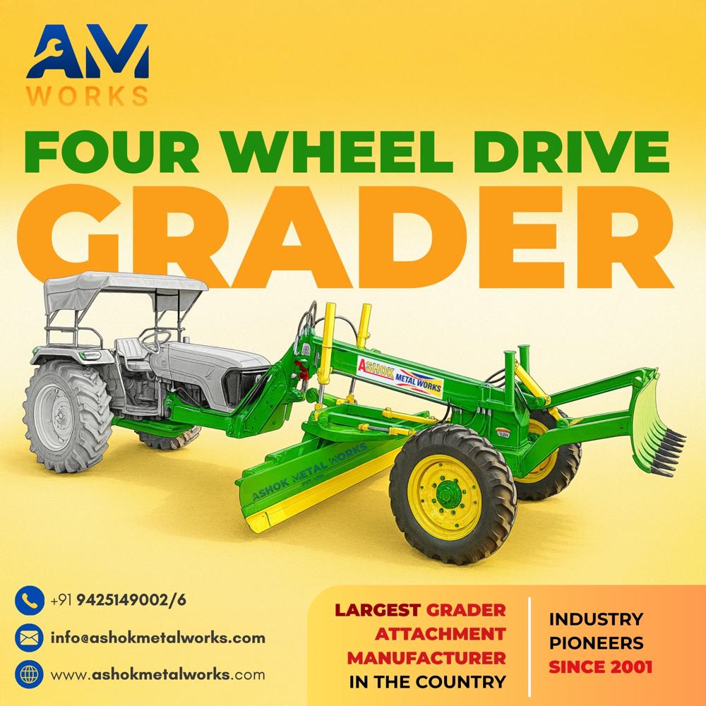 Single Pin Mounted Grader Attachment