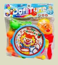 Drum Rattles Set - Color: Multicolor