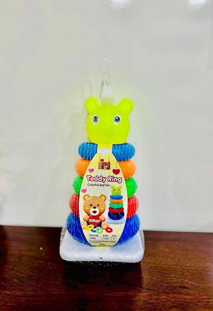 Teddy Toy Ring - Color: Multicolor