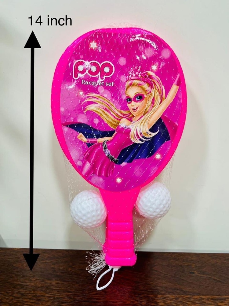pink badminton