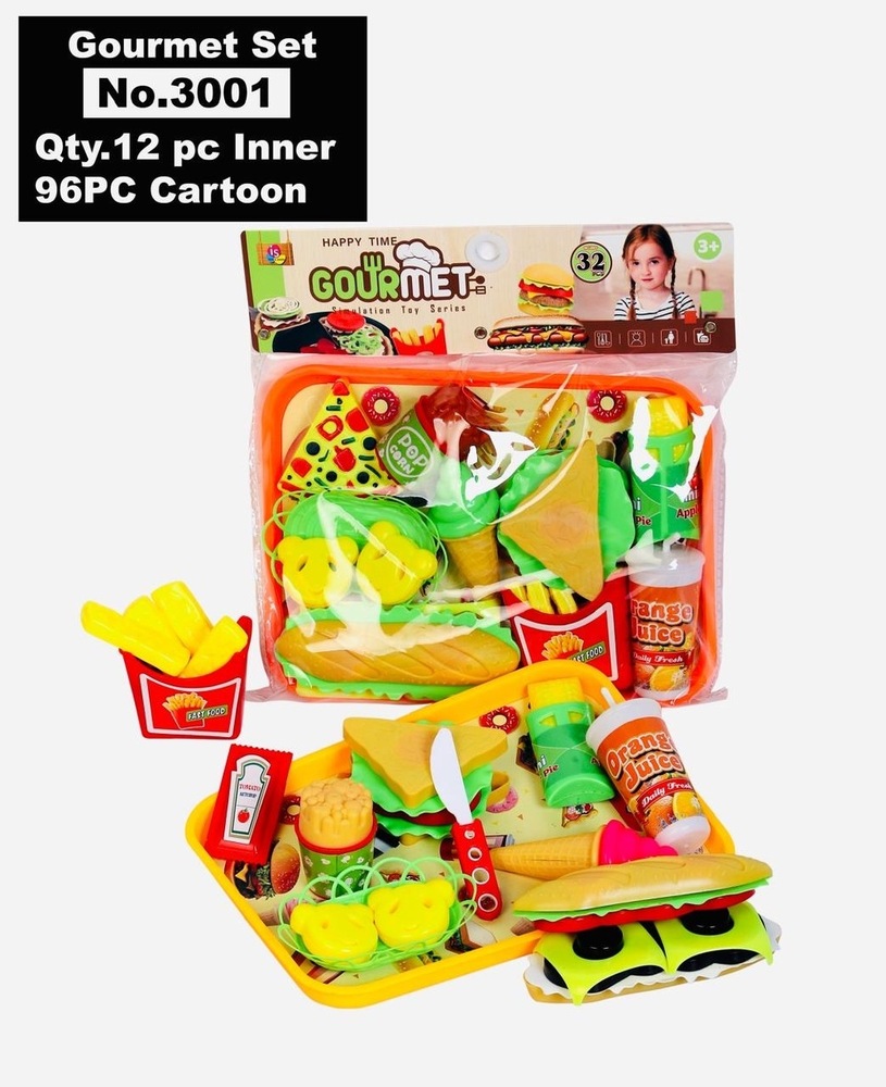 Gourment Toys Set - Color: Multicolor