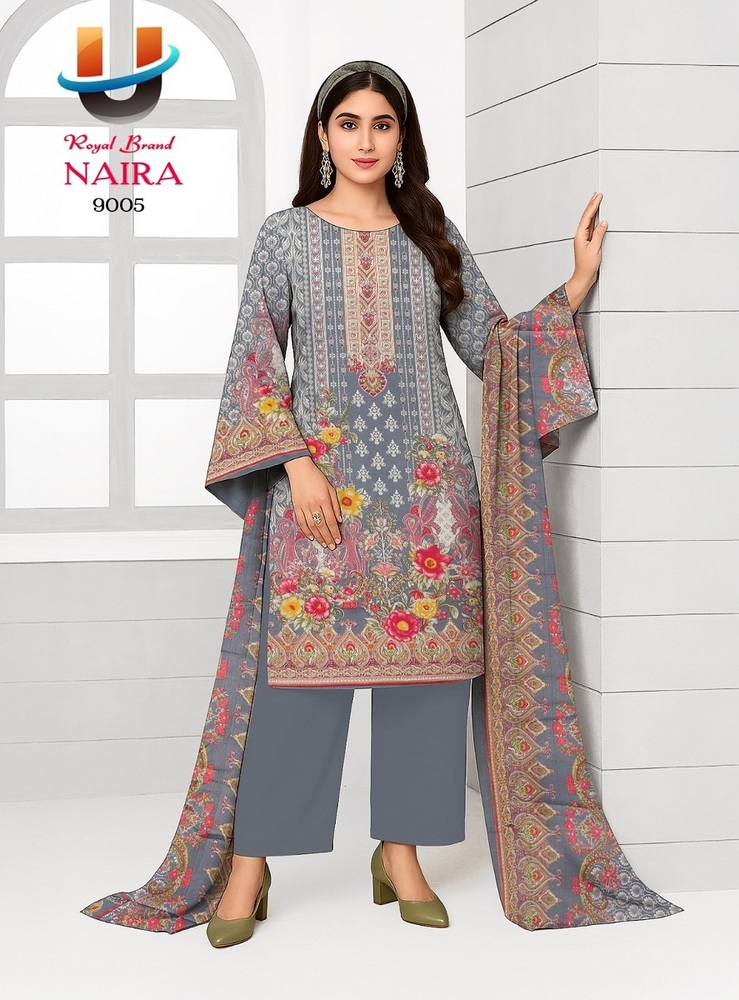 Royal Naira Vol-9  Dress Material