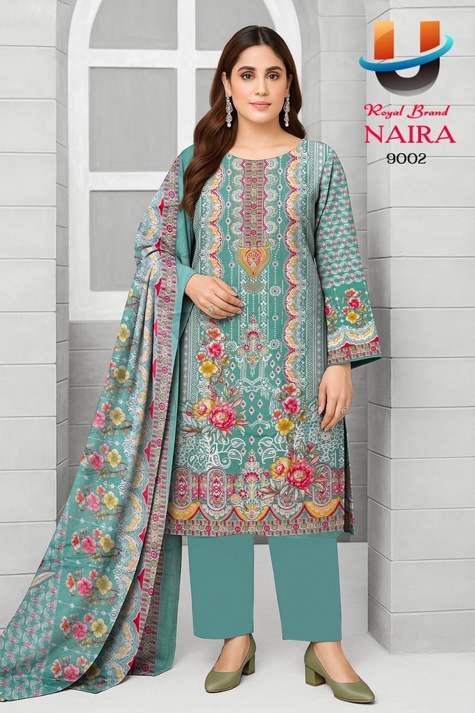 Royal Naira Vol-9  Dress Material
