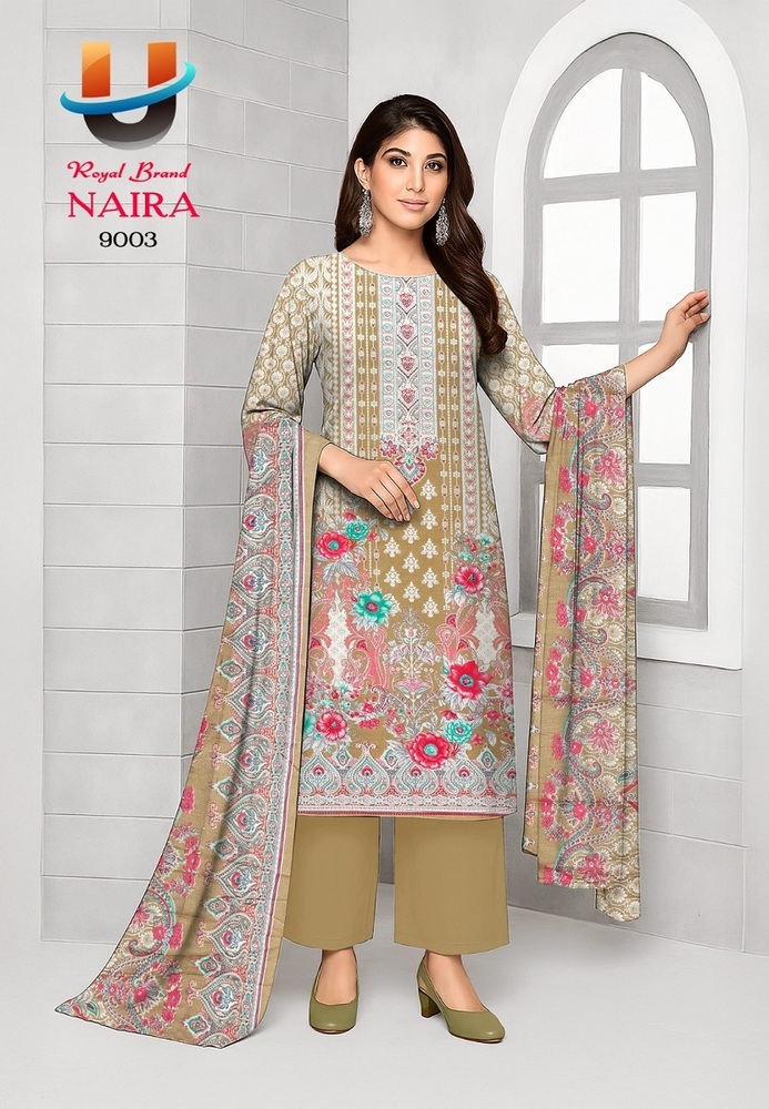 Royal Naira Vol-9  Dress Material