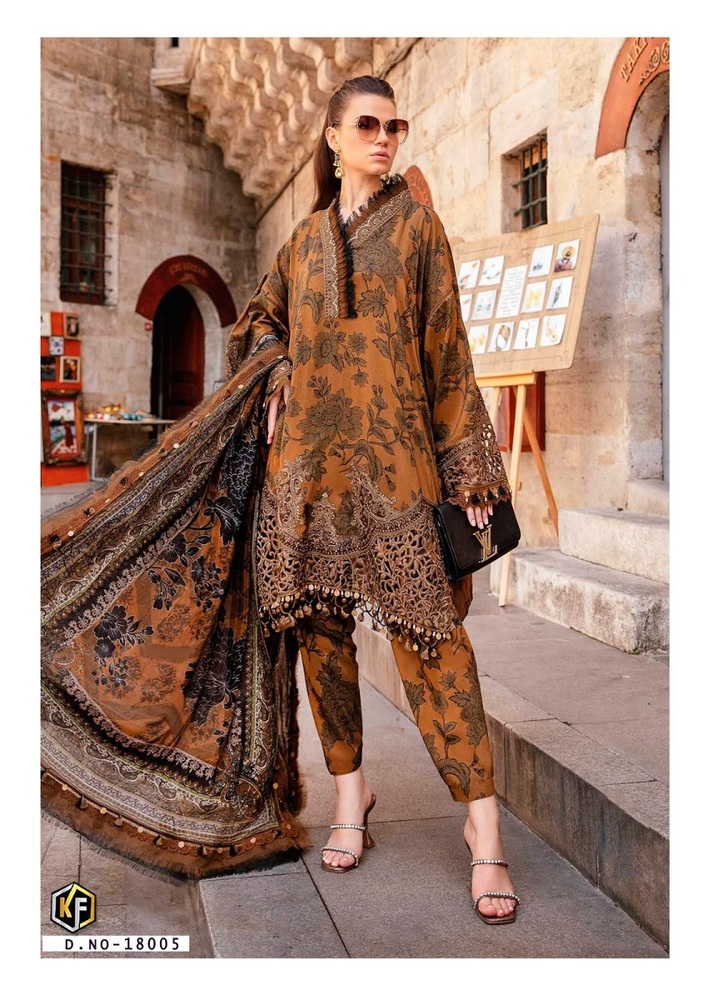 Keval Maryum Maria Vol-18  Karachi Dress Material