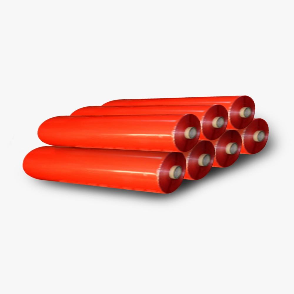140 Mic Red Double Sided Polyester Tape - 20-50 Meter Length, 12400 Millimeter Width | Solvent Adhesive, Ideal For Indoor/outdoor Sign Mounting