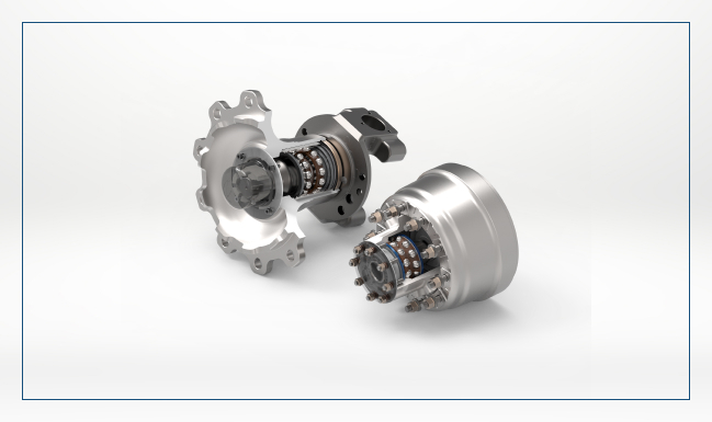 Wheel Hub Units - Color: Silver