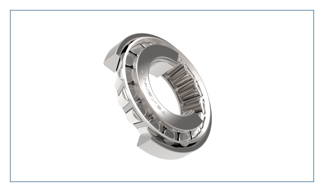 Single Row Taper Roller Bearings - Color: Silver