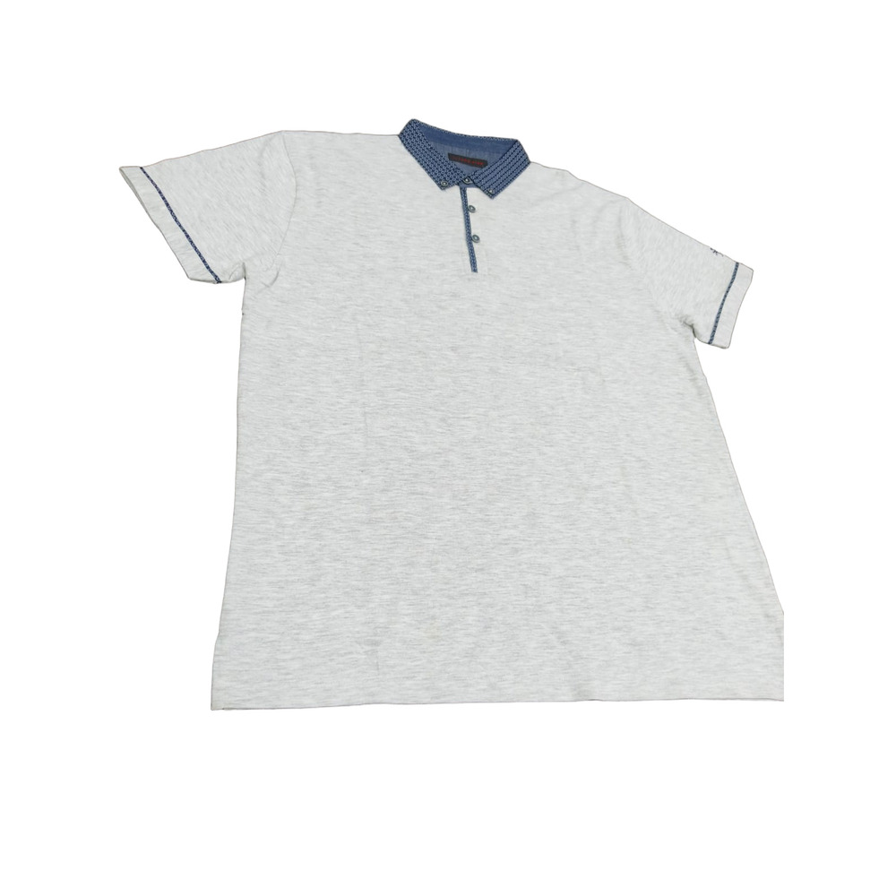 Men's Jersey BD Collar Polo T-Shirt With Print Trim - 185 GSM