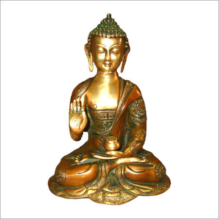 टिकाऊ बुद्ध आशीर्वाद मूर्तियां