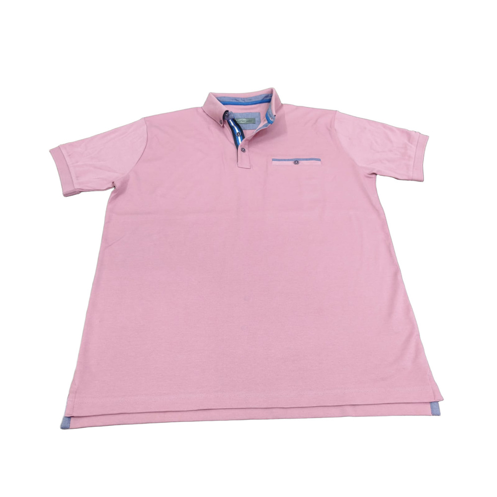 Men's Plain Interlock Polo T-Shirts