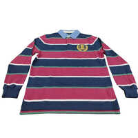 Mens Full Sleeves Striped T-Shirt With Collar