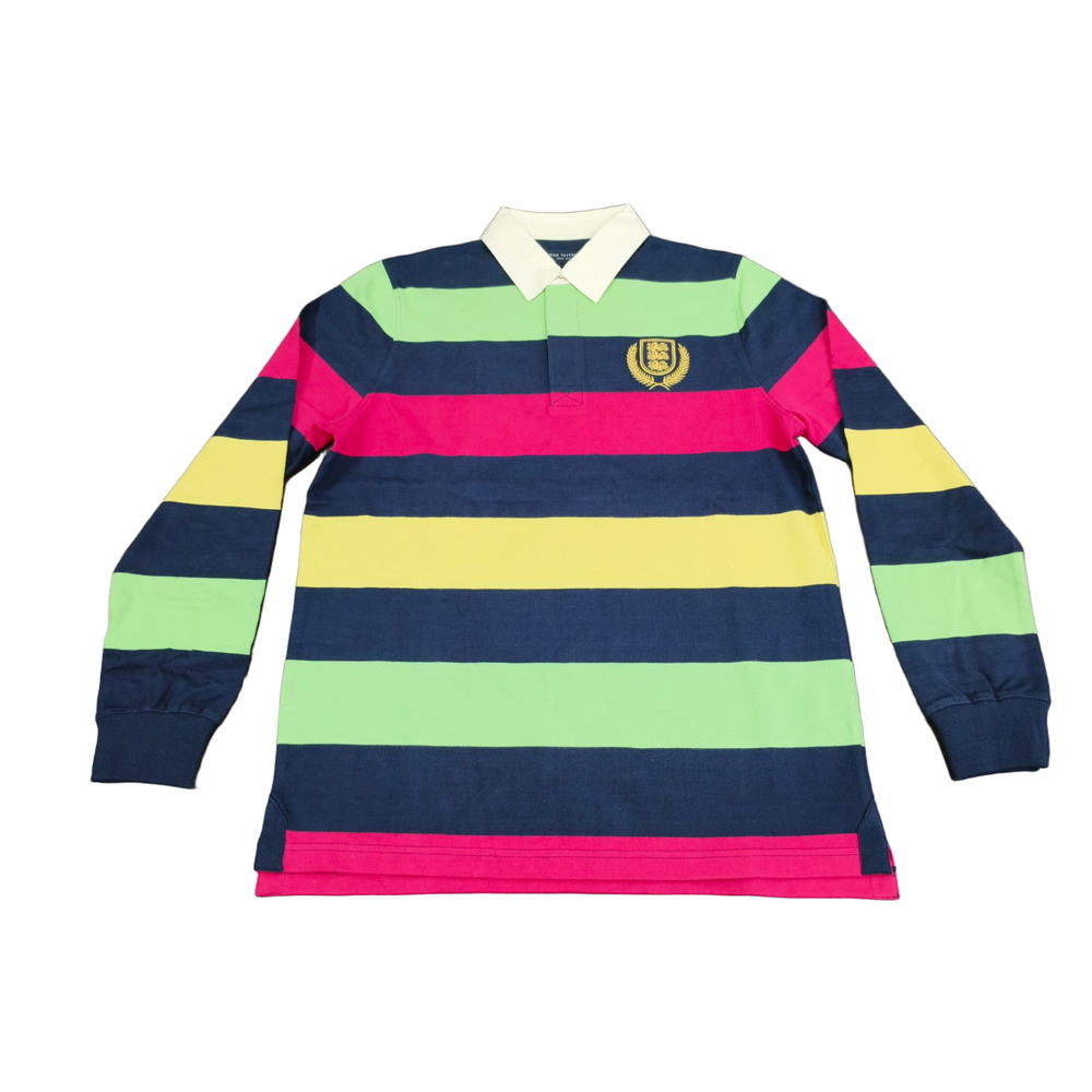 Mens Full Sleeves Striped T-Shirt - Color: Multicolor