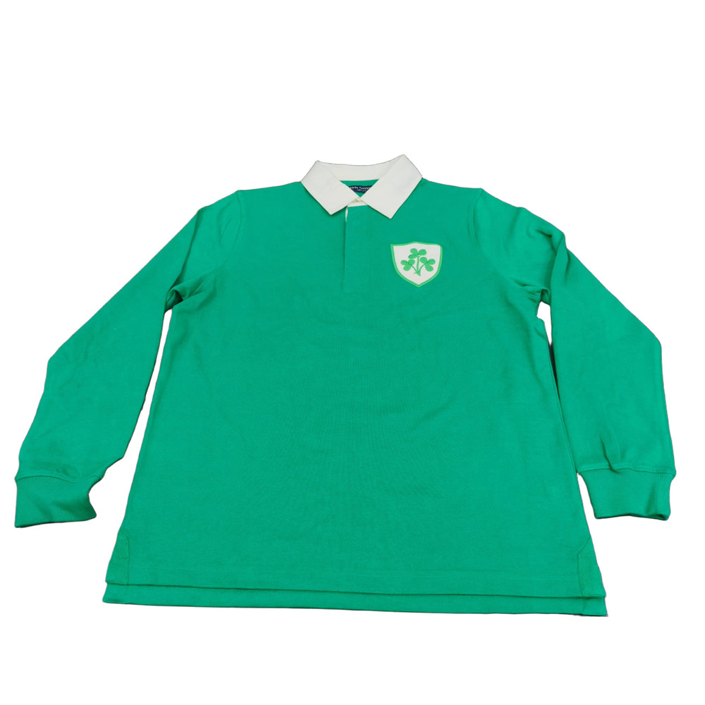 Men's Heavy Jersey Green Full Sleeves Rugby