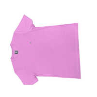 Mens Round Neck Pink T-shirt - Feature: Machine Wash / Hand Wash