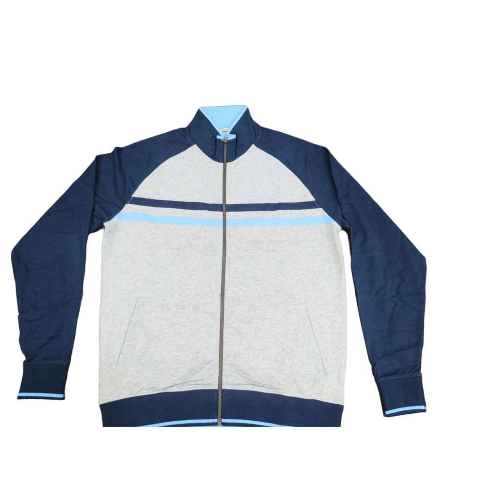  Men's Full Sleeve Zipper Rugby Sport Jacket