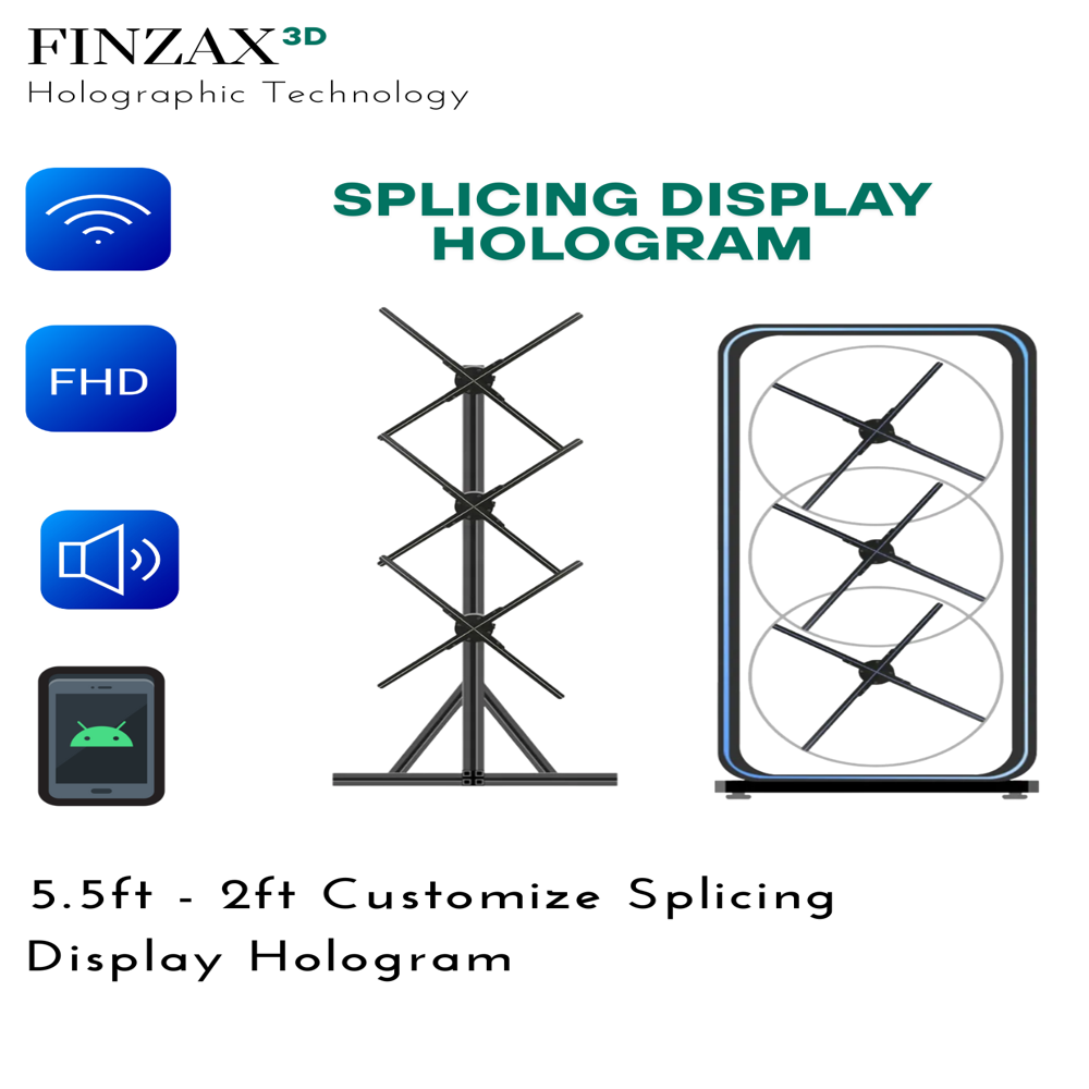 Hologram Splicing Display wall
