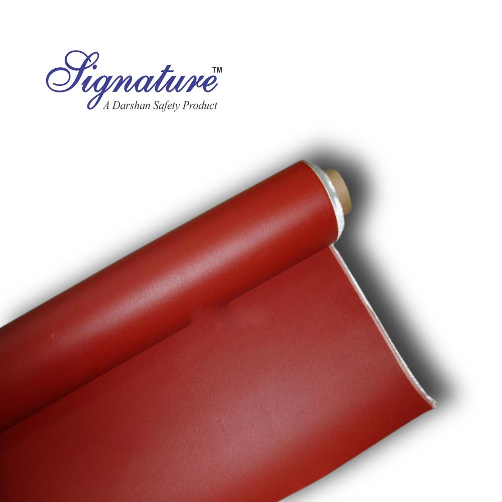 Signature Silicon Coated Fiberglass - 1x2m, 0.6mm Thickness | Waterproof, Weatherproof, Airproof, Chemical Proof, Reusable, High Temp Resistance