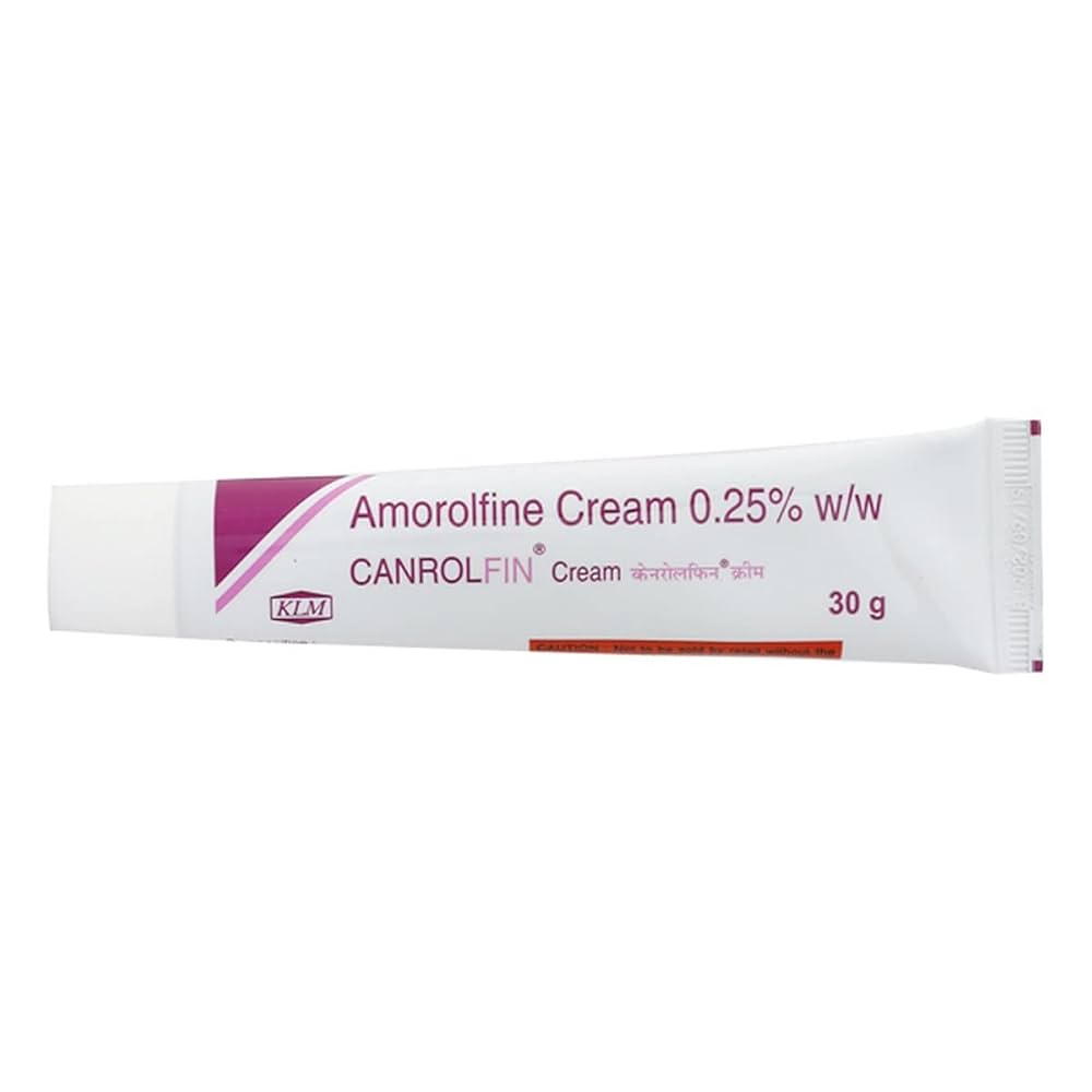 Canrolfin Amorolfine (0.25% w/w) Cream 30gm