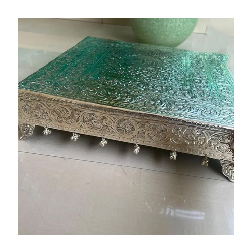 Square Chowki With Ghunghroo On The Base
