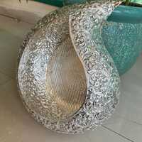 Mango Shaped Fine Carved Urli